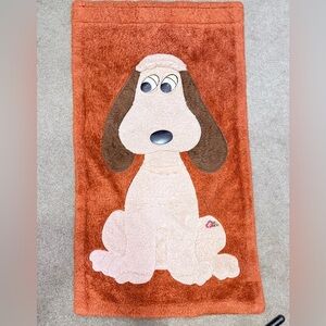 1986 Tonka Pound Puppy Wall Hanging Olefin / Acrylic Very Rare 36" X 20" Fuzzy